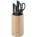 Imagem da oferta Kit De Facas Tefal Com 3 Peças + Tesoura + Cepo Ice Force, Aço Inox Resfriado Alemão