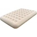 Imagem da oferta Colchão Inflável Casal - Colchão de Ar para Camping, Casa e Visitas - 186x150x22cm - Estrutura Honeycomb Reforçada (Bege)