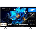 Imagem da oferta Smart TV 50" TCL 4K UHD QLED Google TV