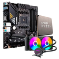 Imagem da oferta Placa Mae Asus Tuf Gaming B550M Plus Matx Ddr4 Processador Amd Ryzen 7 5700X Water Cooler Mach1 Logic Rgb 240Mm