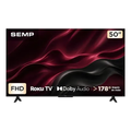 Imagem da oferta Smart Tv Semp 50 Polegadas Led Full Hd S42r Roku Tv Wi-Fi Dolby Audio Brilho Até 240 Nits 50s42r