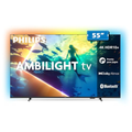 PHILIPS Smart TV Ambilight 55" 4K Titan OS 55PUG810078 Comando de Voz HDR10+Dolby Atmos VRRALLM Bluetooth