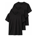 Imagem da oferta Kit 3 Camisetas Básicas Masculinas Malha Flamê Slim Hering