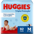 Imagem da oferta Huggies Fralda Tripla Proteção M 92 Un