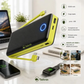 Imagem da oferta Power Bank 10000mah Carregador Portátil Turbo Rápido Universal Smartphone - Melhor Carregador Portátil Compatível Com iPhone Notebook Relógios An