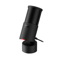 Imagem da oferta HyperX SoloCast 2 Microfone condensador USB para jogos para PC USB-C para USB-A filtro pop embutido suporte inter