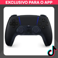 Imagem da oferta Controle PS5 Dualsense Midnight Black Preto Sem Fio Sony Original Lacrado