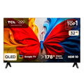 Imagem da oferta Smart TV TCL 32 Polegadas FHD QLED S5K WiFi Bluetooth Google TV 2 HDMI HDR10 Dolby Audio 32S5K