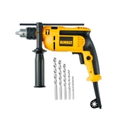 Imagem da oferta Furadeira De Impacto 1/2 13mm 710w Dwd502 Dewalt C/ Kit 5 Brocas Dewalt