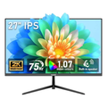 Imagem da oferta Monitor Gamer 27 Gfwfolk GF600C 2K QHD IPS 75 Hz HDR10 Freesync VESA - Preto