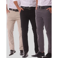 Imagem da oferta Kit 3 Calça Masculina Sarja Slim Alfaitaria Esporte Fino