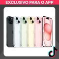 Imagem da oferta Celular Apple iPhone 15 128GB 5G Tela 6,1" A16 Camera 48MP Dual E-sim Lacrado Original