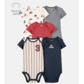 Imagem da oferta Kit Body Carter's Bebê Menino Em Algodão Esporte 5 Peças