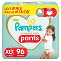Imagem da oferta Fralda Pampers Premium Care Pants XG 96 Unidades