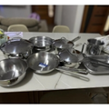 Imagem da oferta Jogo De Panelas Tramontina Inox Allegra 10p Com Pegador