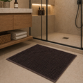 Imagem da oferta Kit Jogo Tapete de Banheiro Antiderrapante 58x38cm Tapete Bolinha Macarrão Microfibra Absorvente