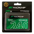 Imagem da oferta Disco Sólido Ssd Macrovip 240gb 2.5 Sata 3 450mbs Mv240gb Cor Preto