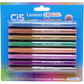 Imagem da oferta CIS Marcador de Texto Lumini Metallic Blister com 8 unidades sortidas