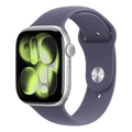 Imagem da oferta Apple Watch Series 11 GPS - Caixa prateada de alumínio 46 mm - Pulseira esportiva roxo-névoa PM - Distribuido