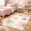 Imagem da oferta Tapete Decorativo Infantil 118x70cm Antiderrapante