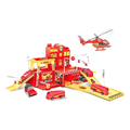 Imagem da oferta Pista de Carrinhos Infantil Bombeiro com 5 Veículos e Acessórios Maxi Toys