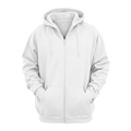 Imagem da oferta Moletom com Zíper Blusa de Frio Com Capuz Casaco Flanelado Moleton de Algodão Aberto Unissex Feminino Masculino Liso S