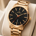 Imagem da oferta Relógio Technos Masculino Dourado De Aço Inox Analógico Com Calendário