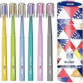 Imagem da oferta OralGos Escova de Dentes Premium Kit 6 unidades, Cerdas Ultra Macias, com Protetor de Cerdas, Design Colorido, Suave para Gengivas, Ideal para Present
