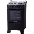 Imagem da oferta Fogão Atlas 4 Bocas Mônaco Plus com Mesa de Inox e Acendimento Automático Bivolt – Preto