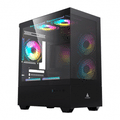 Imagem da oferta Gabinete Gamer Acegeek Elysium Mid-Tower Lateral de Vidro Preto AG-ELYSIUM-BK