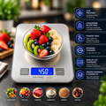 Imagem da oferta Balança Digital De Cozinha Hardline Cook, 10 Kg, Com Função Tara E Display Lcd