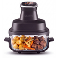 Imagem da oferta AirFryer Fritadeira Digital Uranyx 4L 1500w de Vidro Tela Touch 110-220v