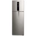 Imagem da oferta Geladeira Electrolux Frost Free Duplex Efficient com AutoSense cor Inox Look Inverter 390L - IF43S