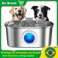 Imagem da oferta Bebedouro Elétrico para Pets Inox - Newpet