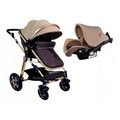 Imagem da oferta Carrinho de Bebê de Paseio Travel System Club Baby Premium Golden