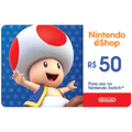 Imagem da oferta Cupom de 10% em Gift Cards Nintendo e Super Mario Party Jamboree