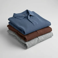 Imagem da oferta Camisa Polo Masculina Piquê Liso Manga Curta Kit 3 Unidades!