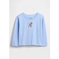 Imagem da oferta Camiseta Infantil GAP Bambi Manga Longa Azul Claro
