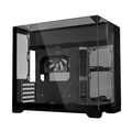 Imagem da oferta Gabinete Lian Li O11 Vision-M Preto Aquário Micro-ATX com 1 Fan 140 mm Painéis Triplos em Vidro Temperado com Suporte de Placa de Vídeo Integrado U