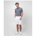 Imagem da oferta Bermuda Sarja Masculina Chino com Bolsos - Branco