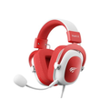 Imagem da oferta Havit Headphone Fone de Ouvido H2002d Red Gamer com Microfone Falante 53mm Plug 3 5mm: compatível com XBOX ONE e P
