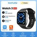 Imagem da oferta Relógio HAYLOU 3 com Chamadas de Voz, Smartwatch com Tela AMOLED de 1.85'', Monitoramento de Saúde 24h, 150+ Modos de Esporte,