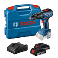 Imagem da oferta Bosch Parafusadeira Furadeira Impacto Gsb 18V-50 18V Brushless Com 2 Baterias 1 Carregador E Maleta