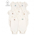 Imagem da oferta Kit Body Bebê 7 Peças Dias da Semana Off-White Carter's