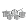Imagem da oferta Electrolux Jogo De Panelas Em Inox Com 5 Peças Design Com Fundo Triplo