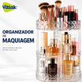 Imagem da oferta Vittak Organizador Maquiagem Cosméticos Batom Acrílico Giratório 360º Ajustável