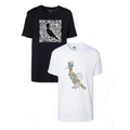 Imagem da oferta Kit com 2 Camisetas Reserva Estampada Pica-Pau Selo e Greenk QrCode