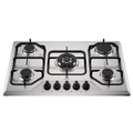 Imagem da oferta Cooktop 5 Bocas a Gás Electrolux Inox Grade Ferro Fundido