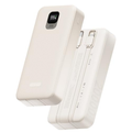 Imagem da oferta Basike Power Bank 20000mAh, Carregamento Rápido 22,5W, 2 Cabos Integrados