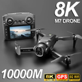 Imagem da oferta Drone Xiaomi M7 GPS 8K com Câmera Dupla HD Aérea Evitação Inteligente de Obstáculos Motor Brushless e Controle Re